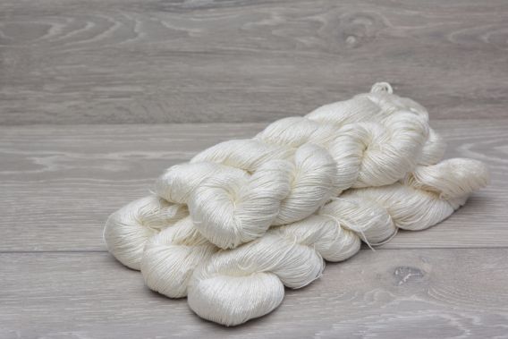 Sock/Fingering Weight 100%  Mulberry Silk Yarn  5 x 100gm Pack